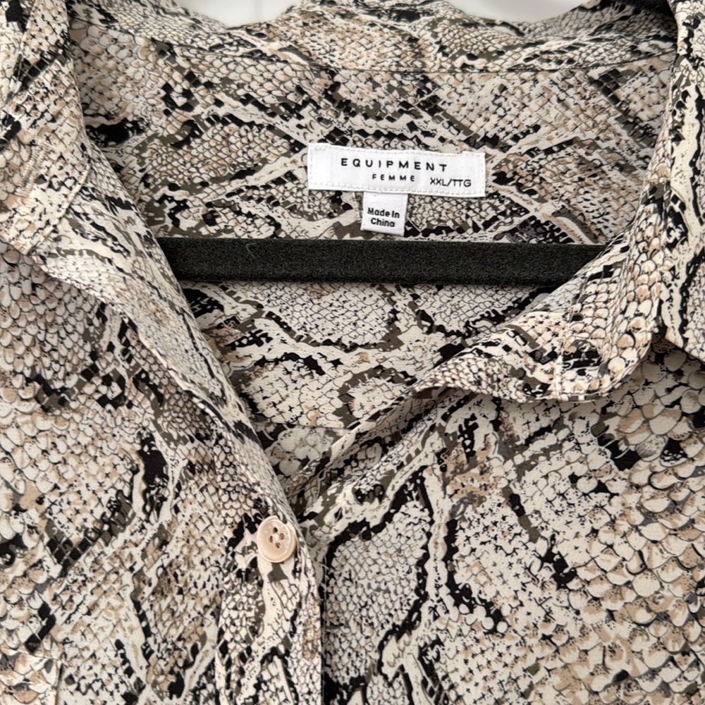 Equipment Silk Blouse New Without tags - Picture 5 of 7